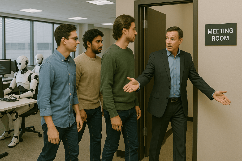 Less coding and more meetings?